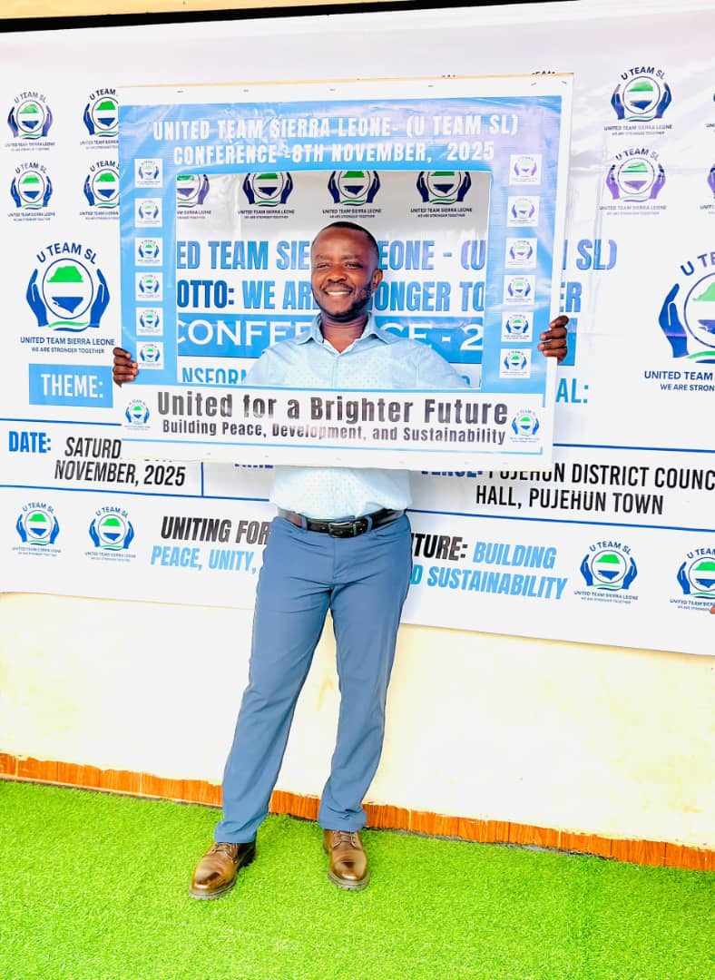 Abdul Manaff Kemokai Commits to Supporting U Team SL’s Mission for Children’s Empowerment and Youth Transformation