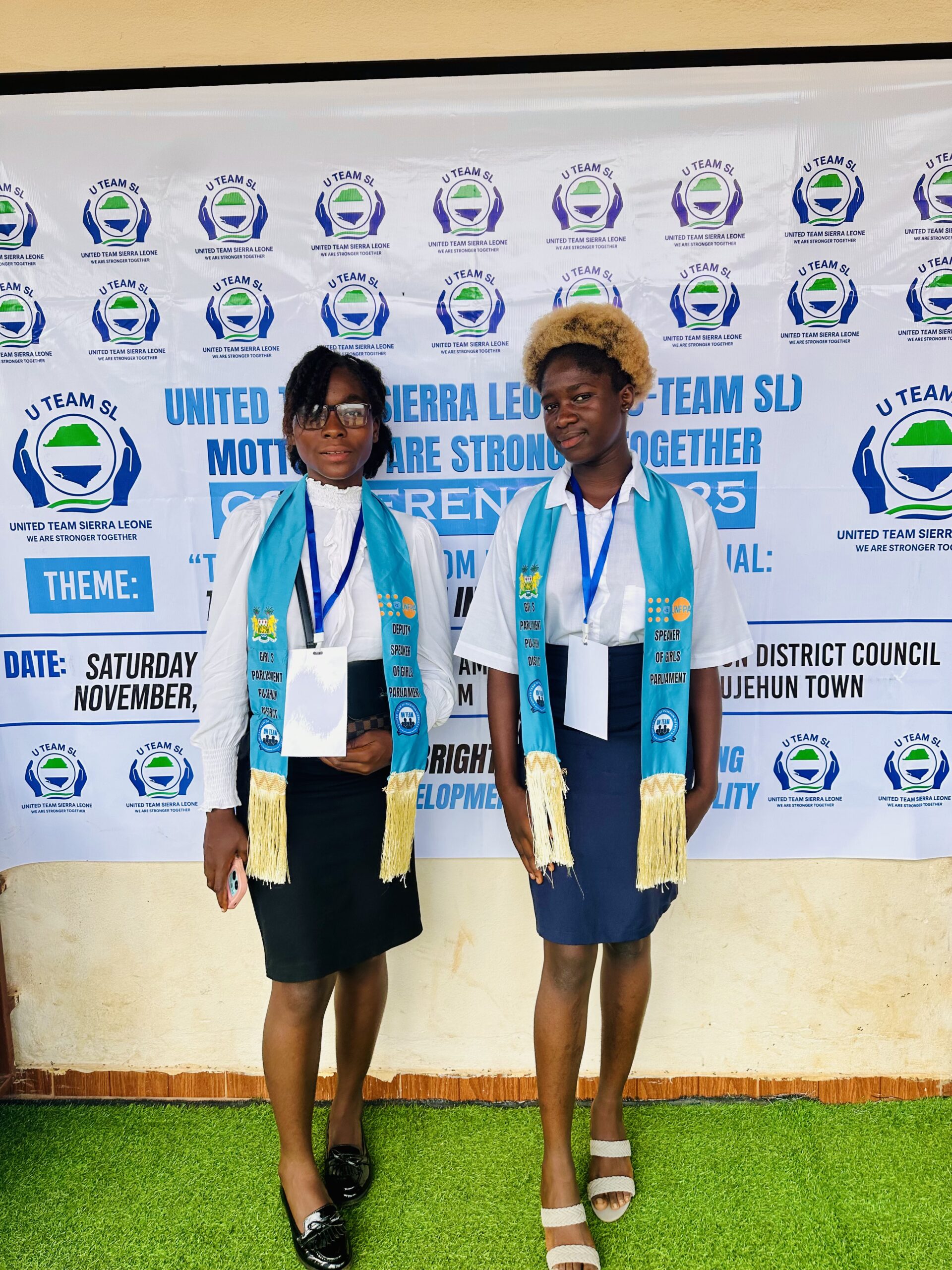 Girls’ Parliament Leadership Commits to Supporting U Team SL’s Mission for Girls’ Empowerment and Youth-Led Transformation