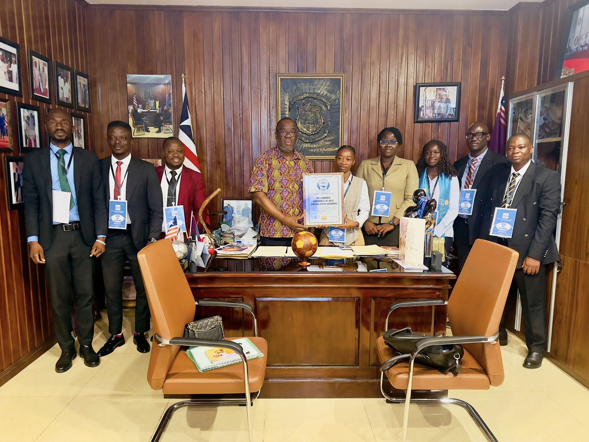 U Team SL Deepens Regional Collaboration with ECOWAS Parliament Leadership