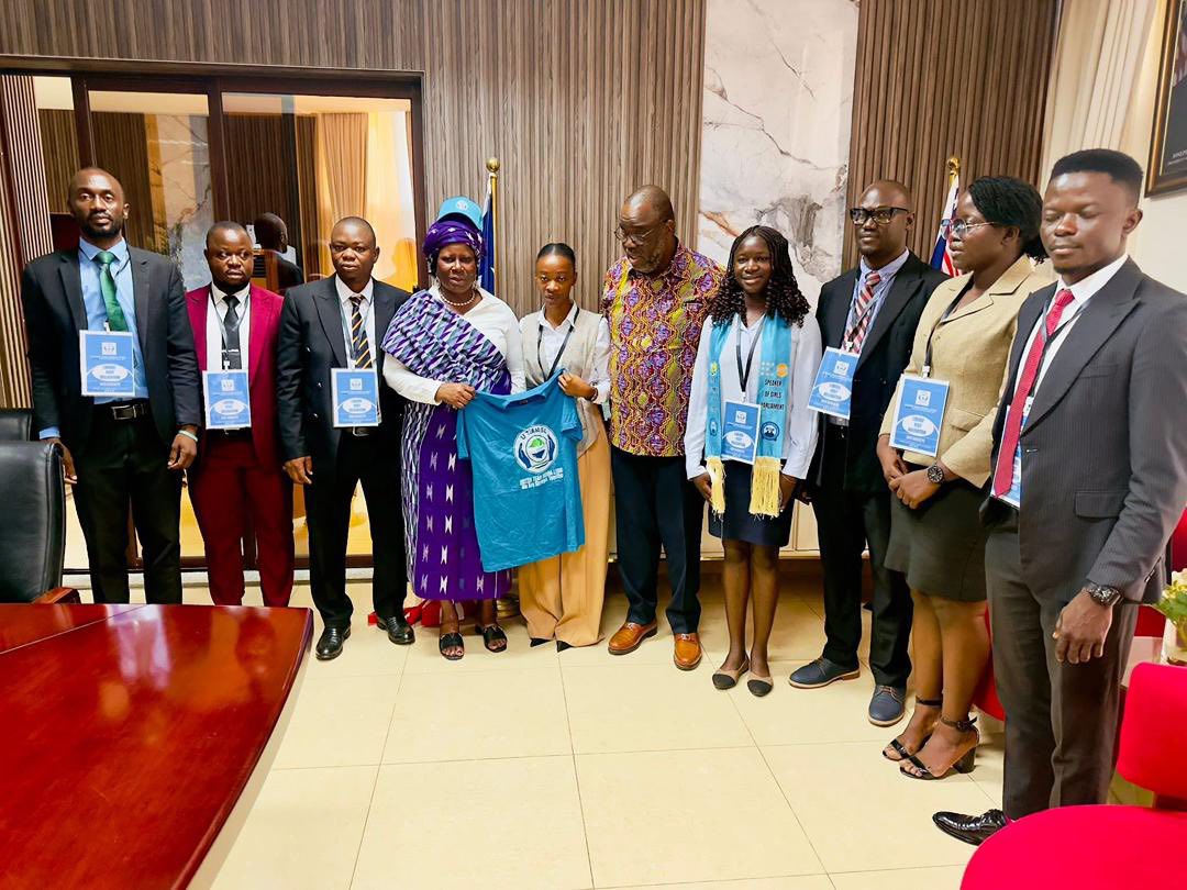 United Team Sierra Leone Strengthens Diplomatic Engagement with Liberian Senate Leadership