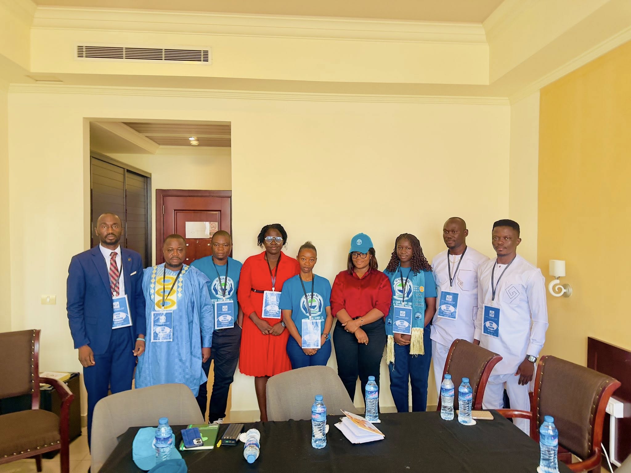 United Team Sierra Leone Strengthens Youth and Sports Cooperation with Liberia’s Minister